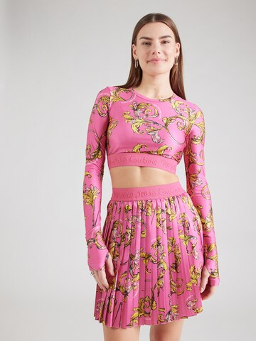 Maglietta di Versace Jeans Couture in rosa: frontale