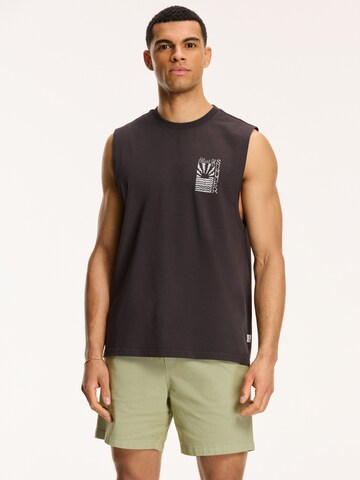 Shiwi Shirt 'Sunshine' in Bruin: voorkant