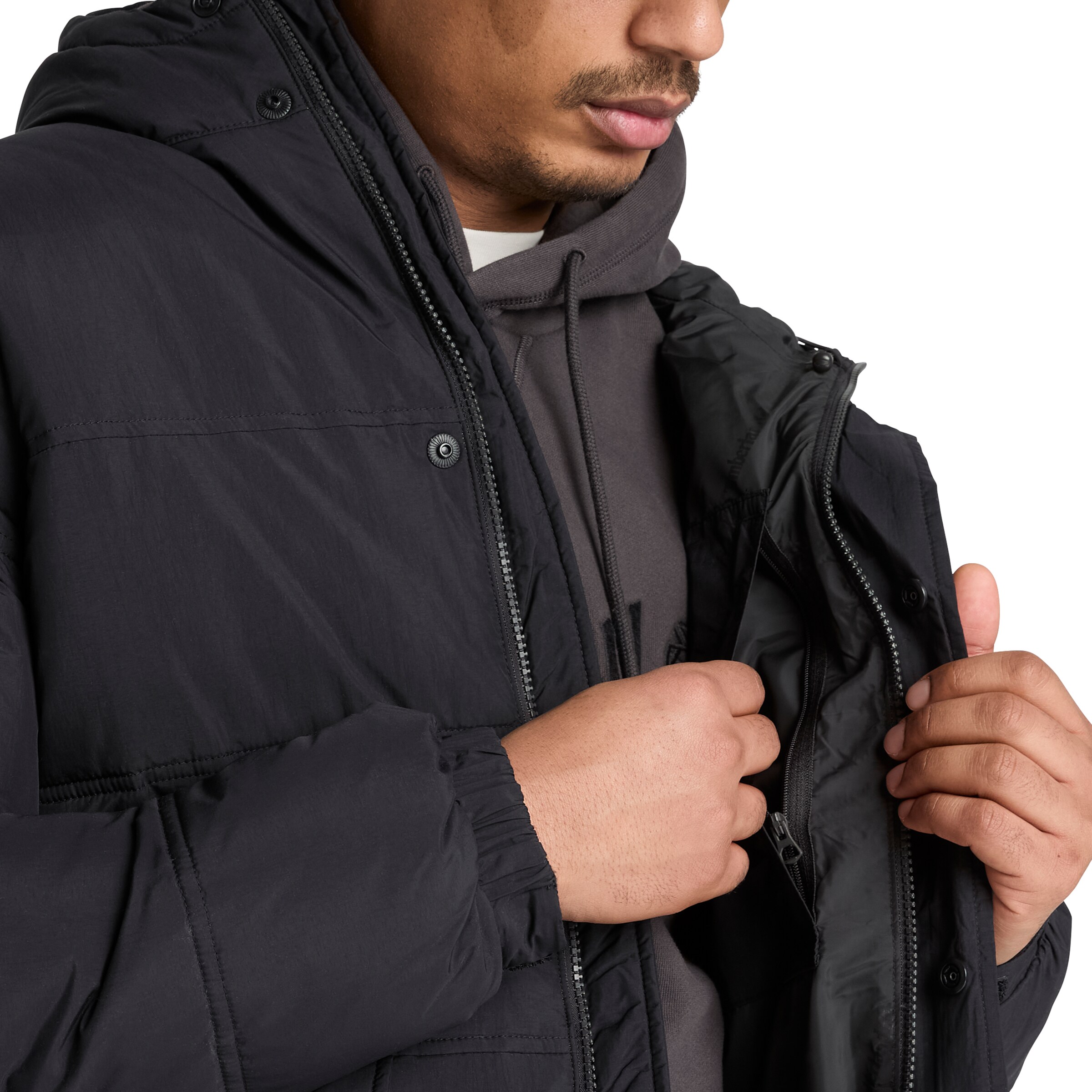 TIMBERLAND Winterjacke in Schwarz