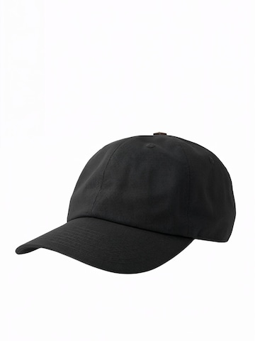 Lou-i Cap 'Dad Cap aus Bio-Baumwolle' in Black: front