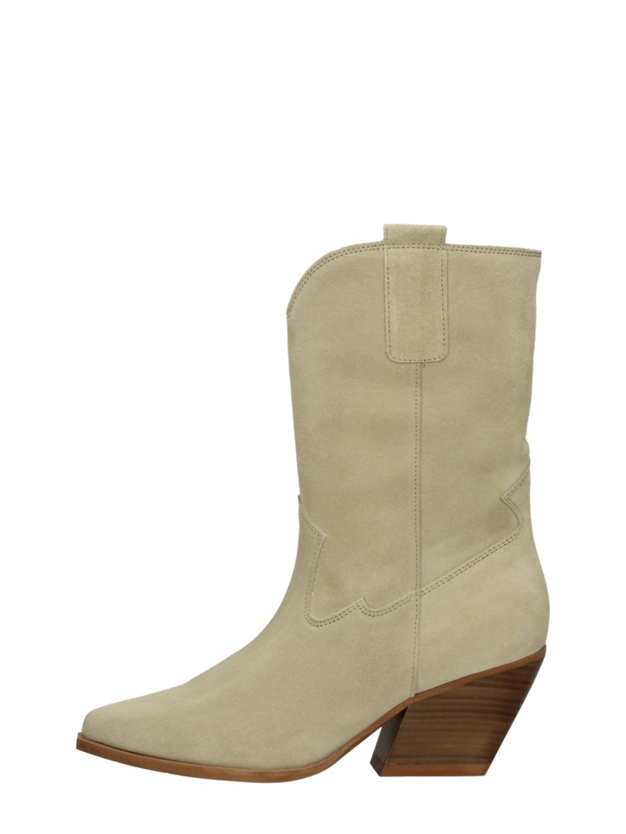 Red-Rag Boots 'Western laarsjes' in Beige: voorkant
