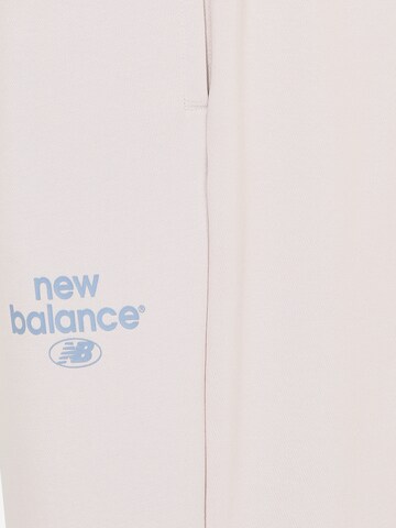 new balance Ozke Športne hlače | siva barva