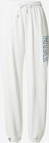 Regular Pantalon Nike Sportswear en blanc : devant