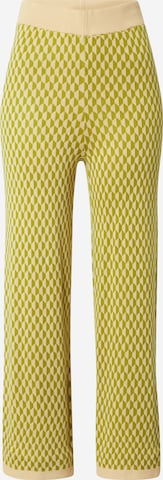 Aware Loosefit Broek 'URINA' in Groen: voorkant