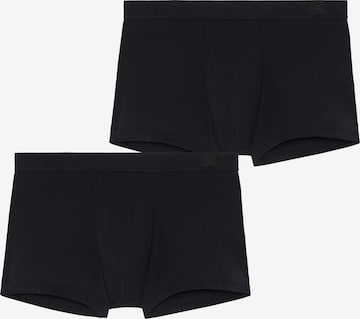 HOM Boxer shorts ' Supreme Cotton ' in Black: front