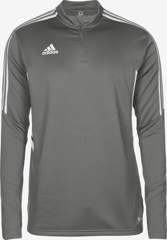 ADIDAS PERFORMANCE Athletic Sweatshirt 'Condivo 22' in Grey: front