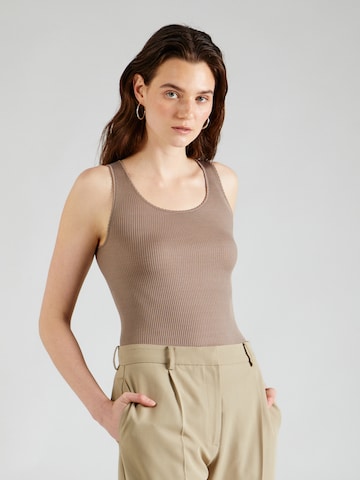 rosemunde Top in Brown: front