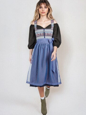 Dirndl 'Ghiese' SPIETH & WENSKY en bleu : devant