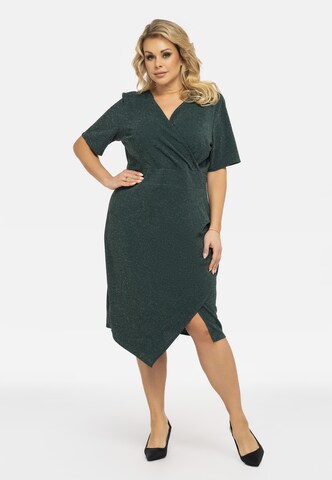 Karko Cocktail Dress 'Ilona' in Green: front