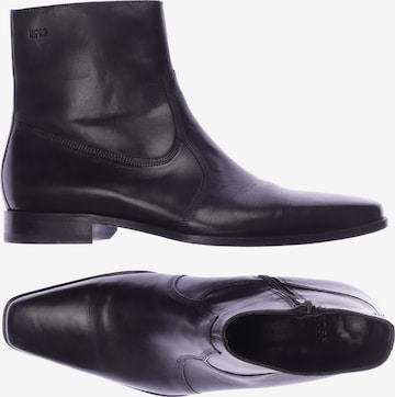 BOSS Black Anke & Mid-Calf Boots in 43 in Black: front