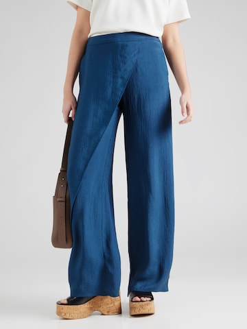 MAX&Co. - Pierna ancha Pantalón en azul: frente