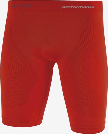Pantalon de sport 'Denis' Errea en rouge : devant