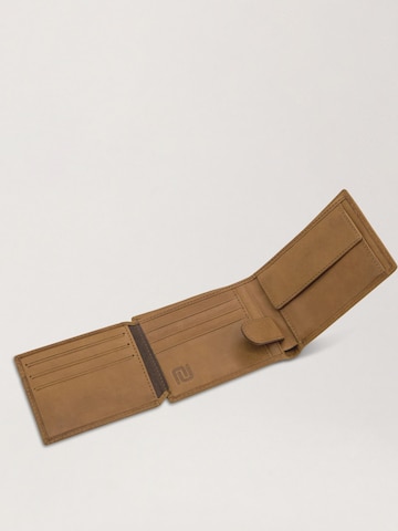 NEGOTIA Leather Wallet 'Folden' in Brown