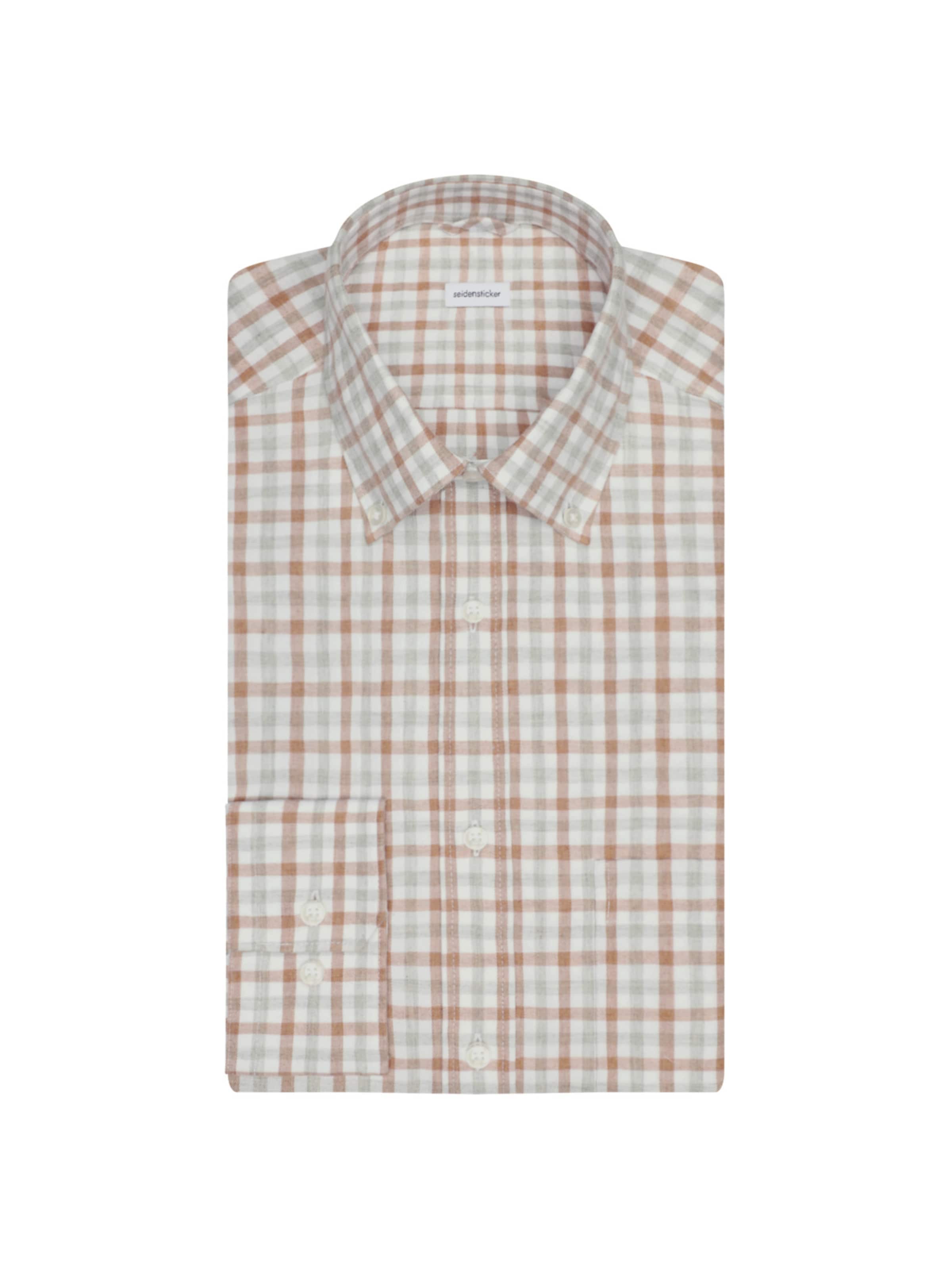 SEIDENSTICKER Regular fit Zakelijk overhemd in Beige