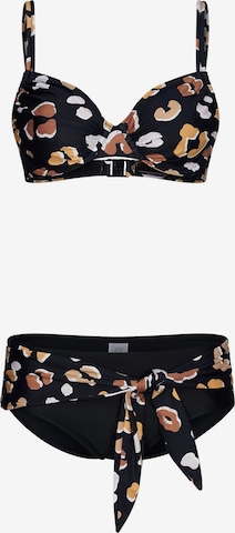 Pastunette Bikini in Black: front