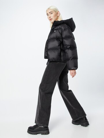 Calvin Klein Jeans - Casaco de inverno em preto