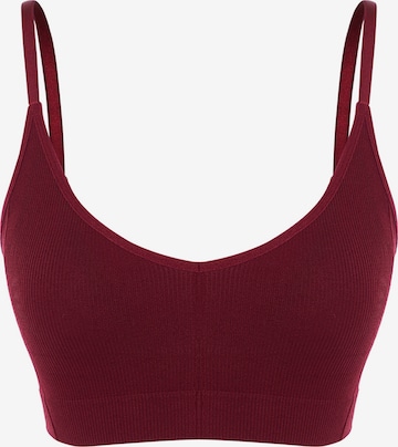 Trendyol Bustier Rintaliivi värissä punainen: etupuoli