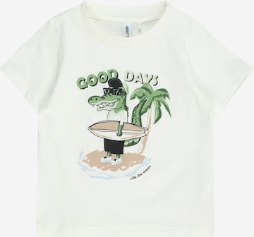 T-Shirt 'Lilou' ABOUT YOU en blanc : devant