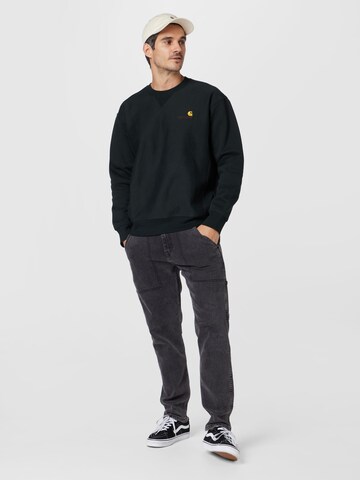 Carhartt WIP Collegepaita 'American Script' värissä harmaa