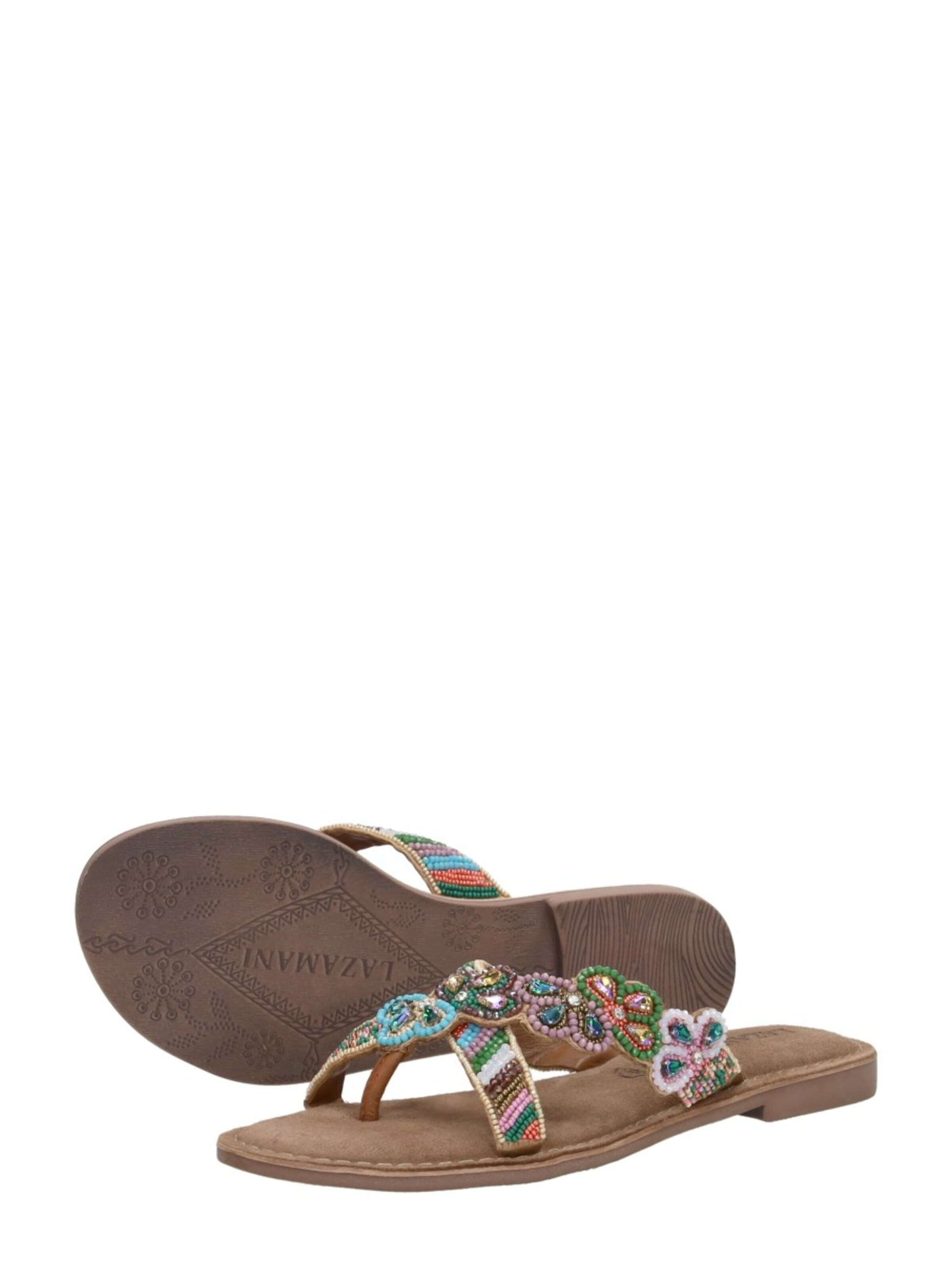 Pantoufle 'Teenslippers' LAZAMANI en mélange de couleurs