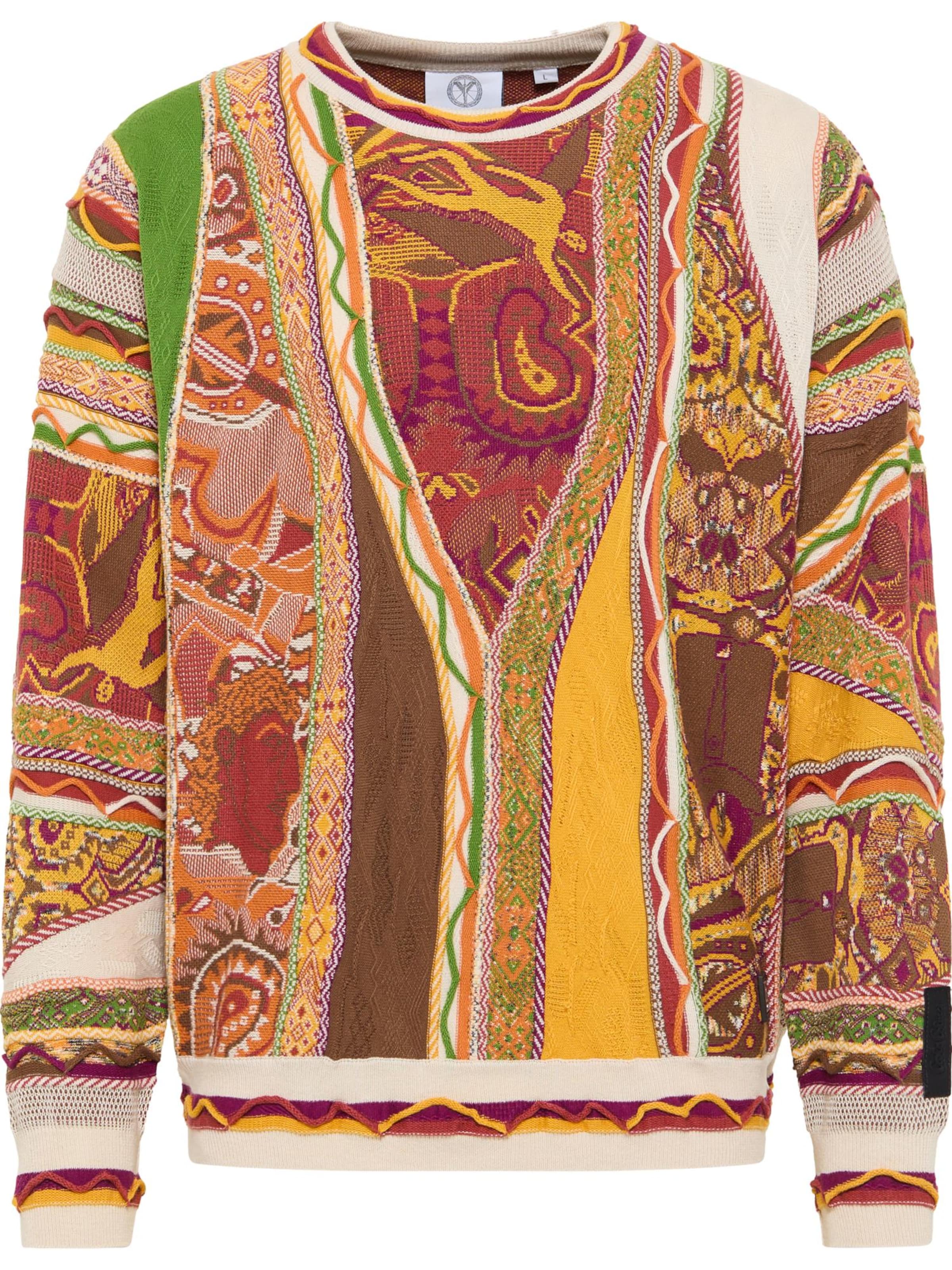 Carlo Colucci Sweater ' Deluggi ' in Mixed colours: front