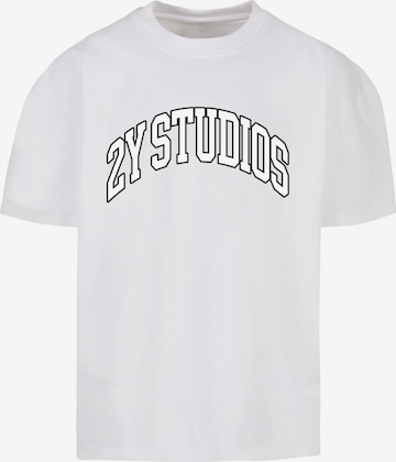 2Y Studios T-Shirt in Weiß: Vorderseite