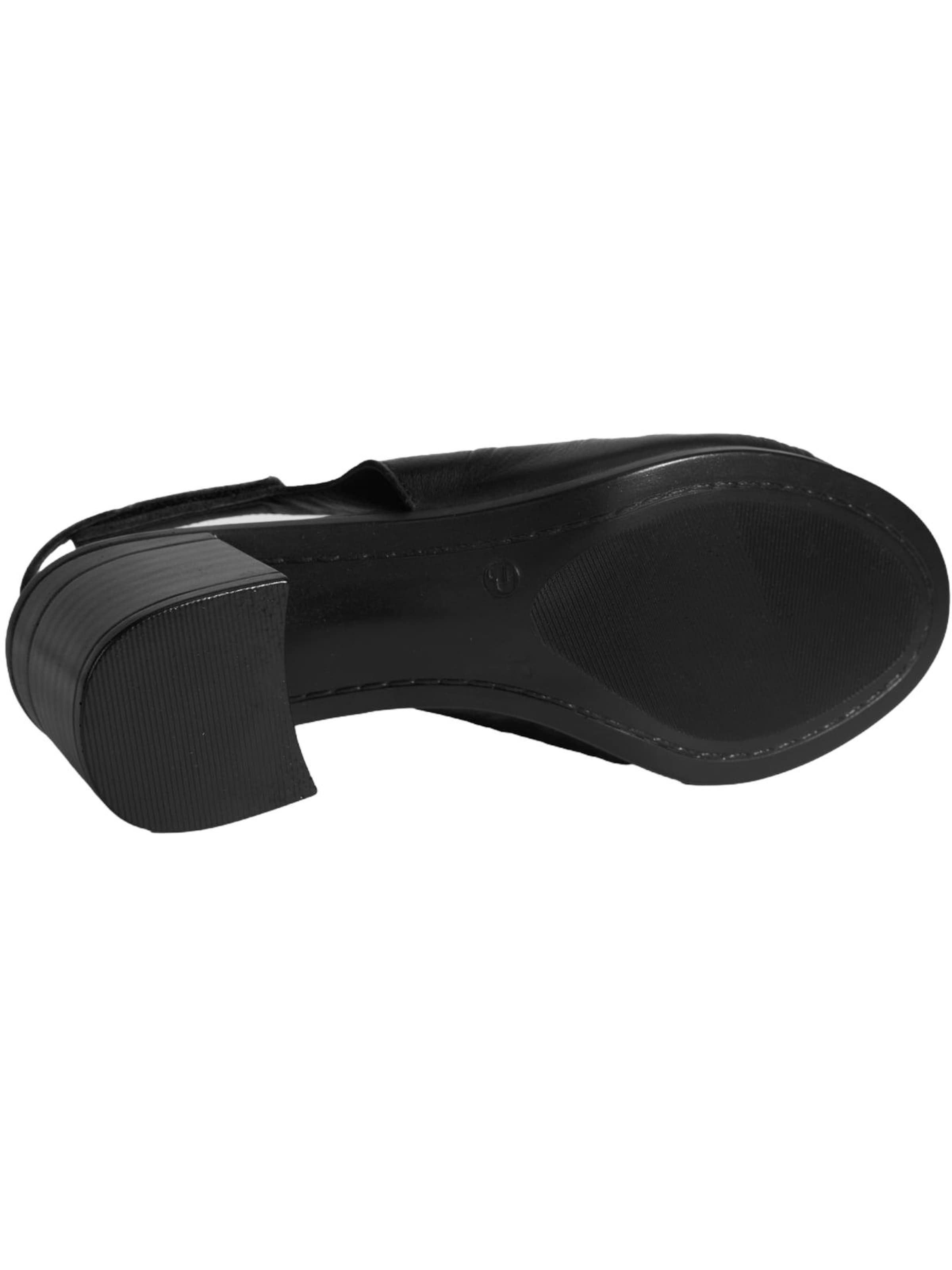 Desa - Sandalias de dedo 'Sandalen' en negro