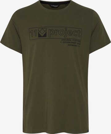 11 Project Shirt 'MATTIS' in Green: front