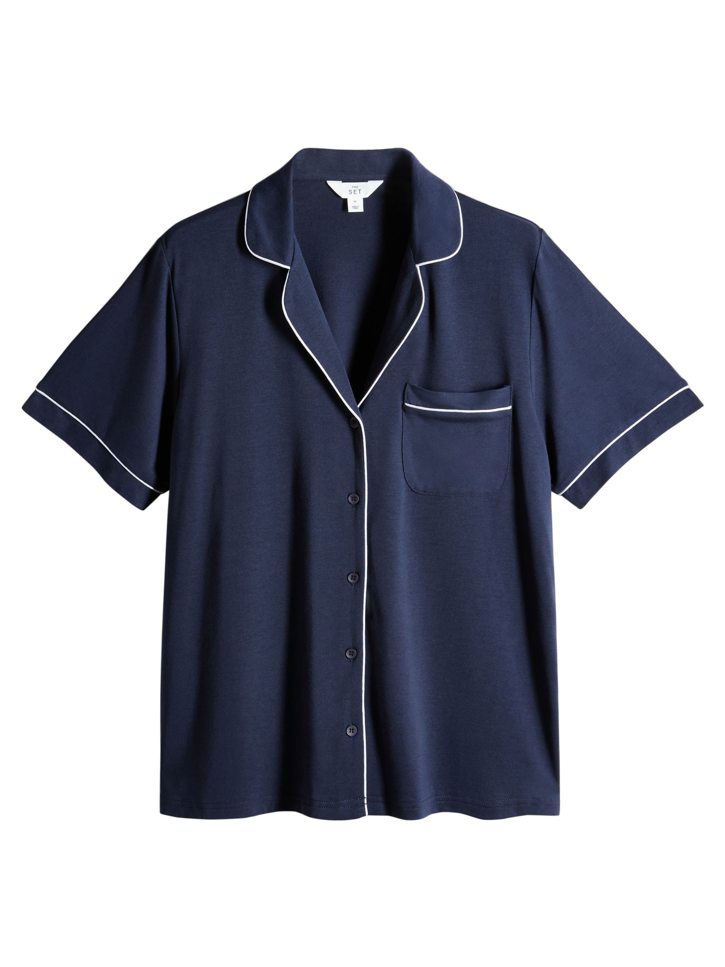 The Set Short Pajama Set in Blue