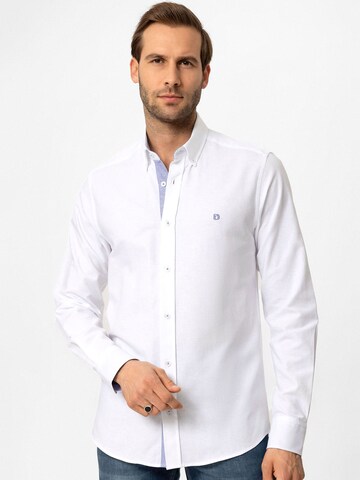 Dandalo Regular fit Poslovna srajca | modra barva
