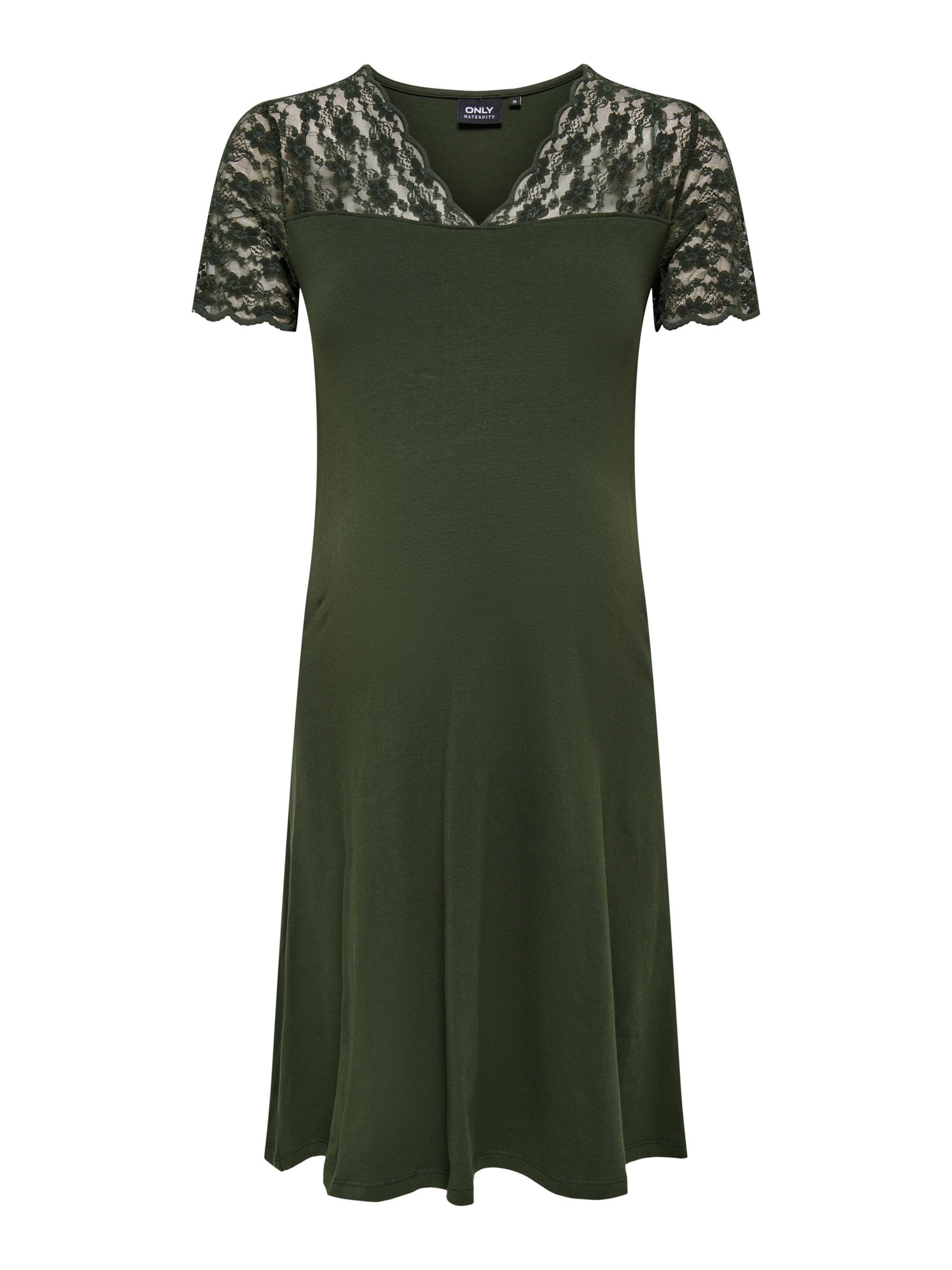 Only Maternity - Vestido en verde: frente