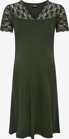 Only Maternity Dress in Green: front