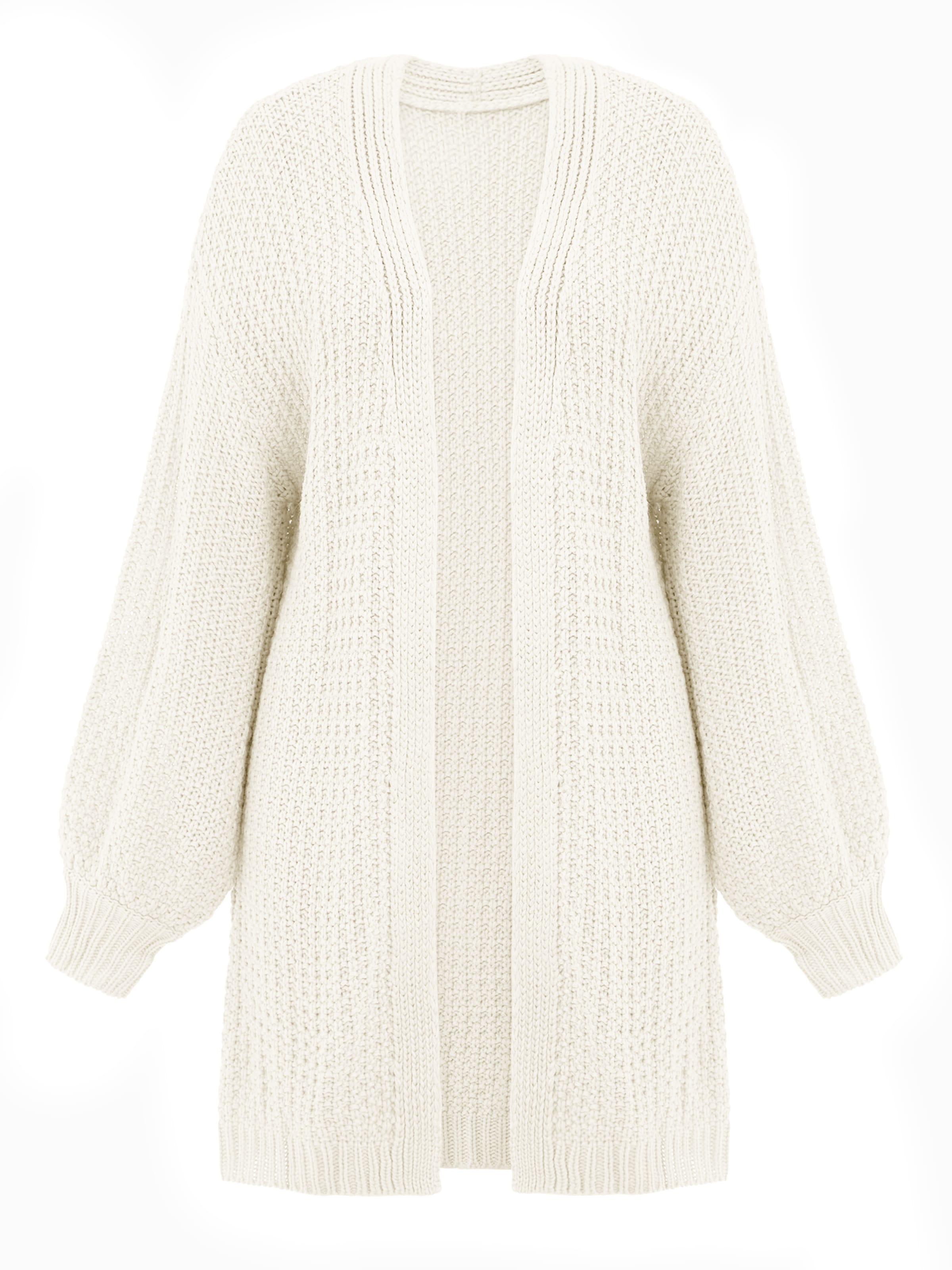 Imily Bela Cardigan i hvid: forside