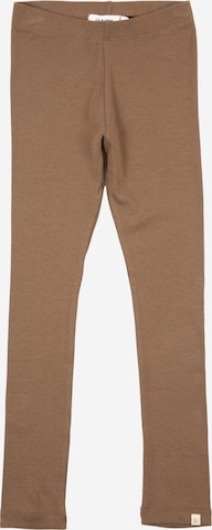 Lil'Atelier Leggings 'NMNGAYO' in Brown: front