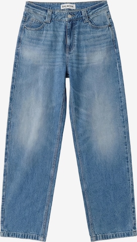 BALMOHK Barrel Farkut 'MAURA' värissä sininen: etupuoli