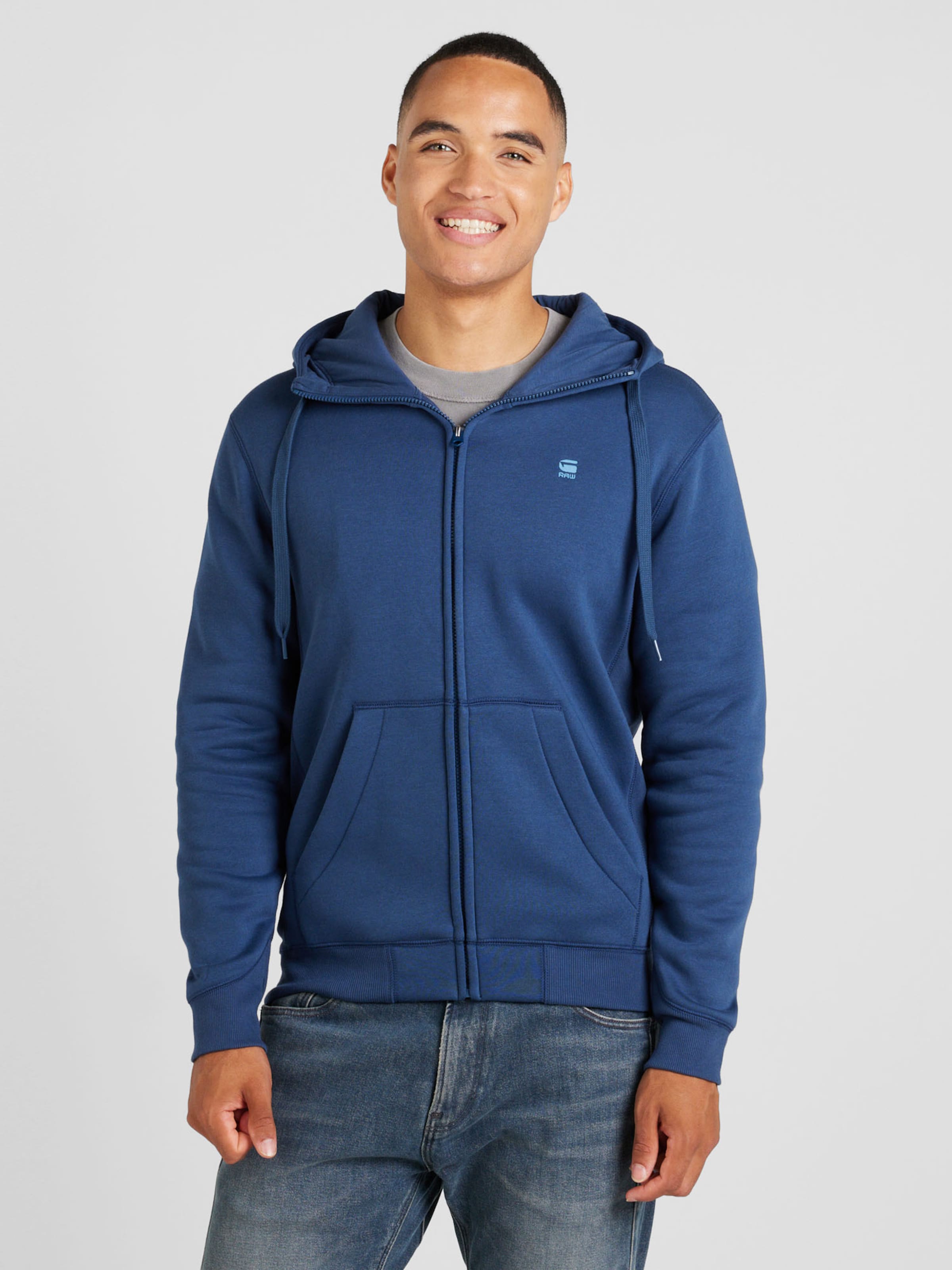 G star blue hoodie sale
