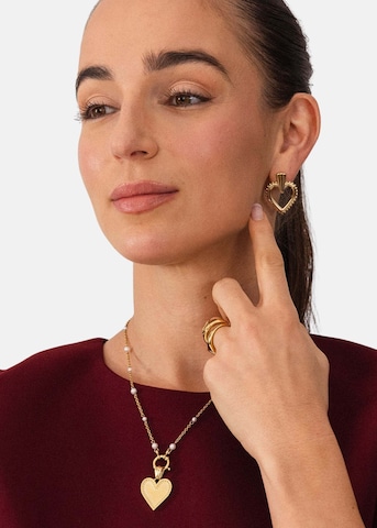 Boucles d'oreilles 'Darling Heart' PURELEI en or