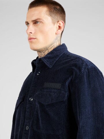 TOMMY HILFIGER Regular Fit Jacke in Blau