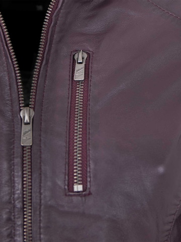 Jilani Between-Season Jacket in Purple