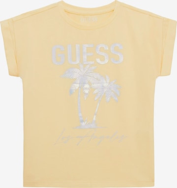 GUESS Shirt in Yellow: front