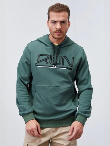 Tommy Life Sweatshirt in Green: front