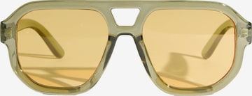 Friends Like These Солнцезащитные очки 'Aviator' в Зеленый: спереди