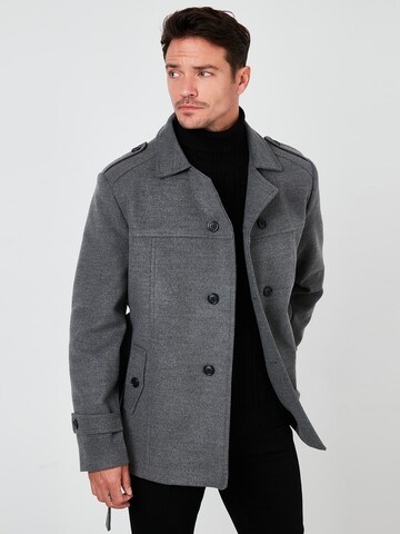 Buratti Winter Coat 'Buratti' in Grey