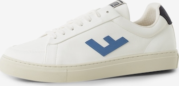 Flamingos' Life Sneakers in White: front