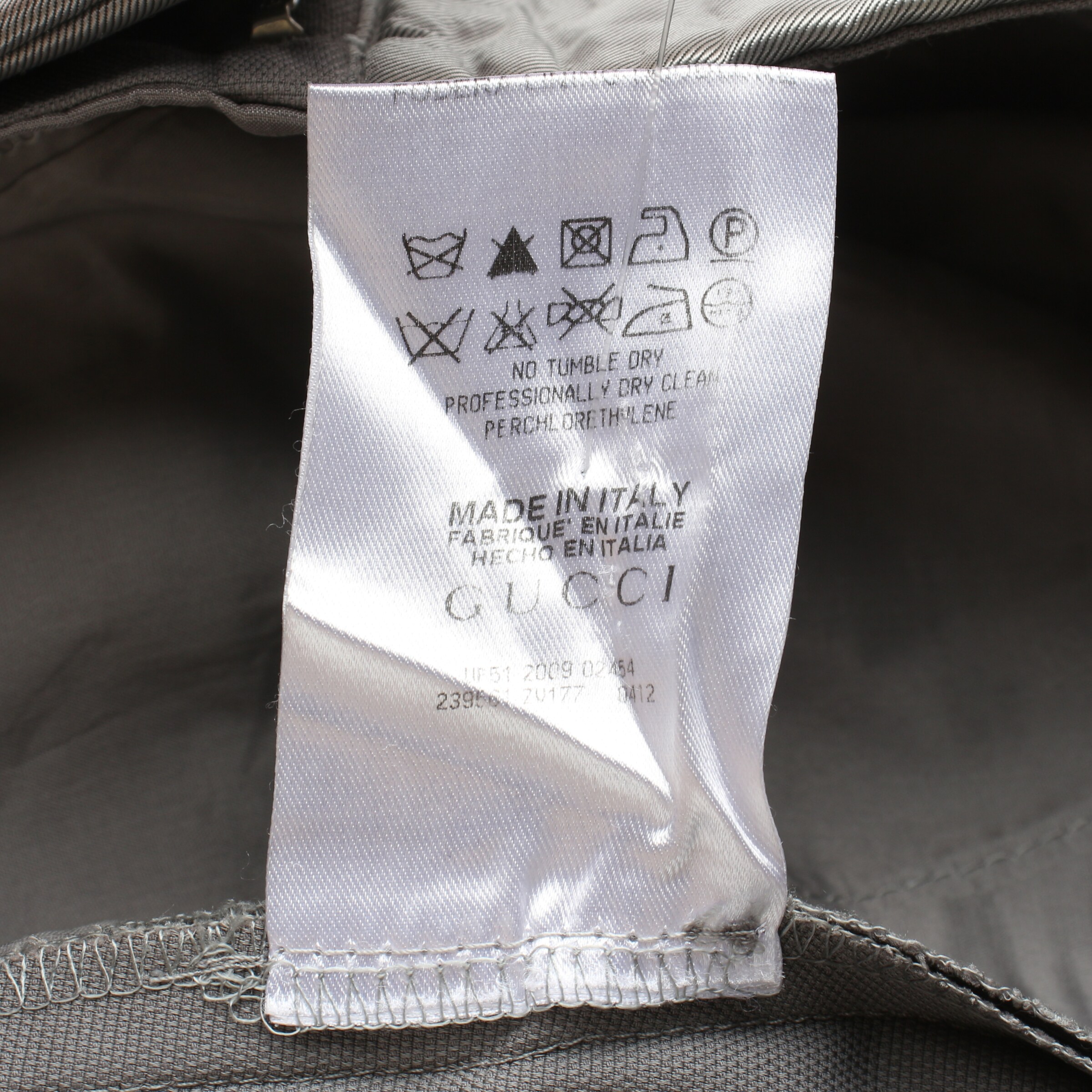 Gucci Pants in XXS in Grey