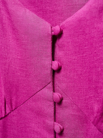 MANGO Dolga srajca 'Red3' | vijolična barva