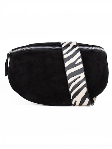 lePelou Fanny Pack 'LIVIA large' in Black: front