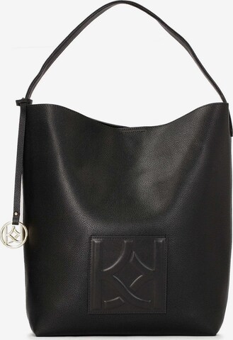 Kazar Handbag in Black: front