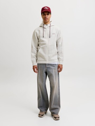 Giacca di felpa di JACK & JONES in grigio