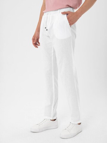 By Diess Collection Regular Trousers in White